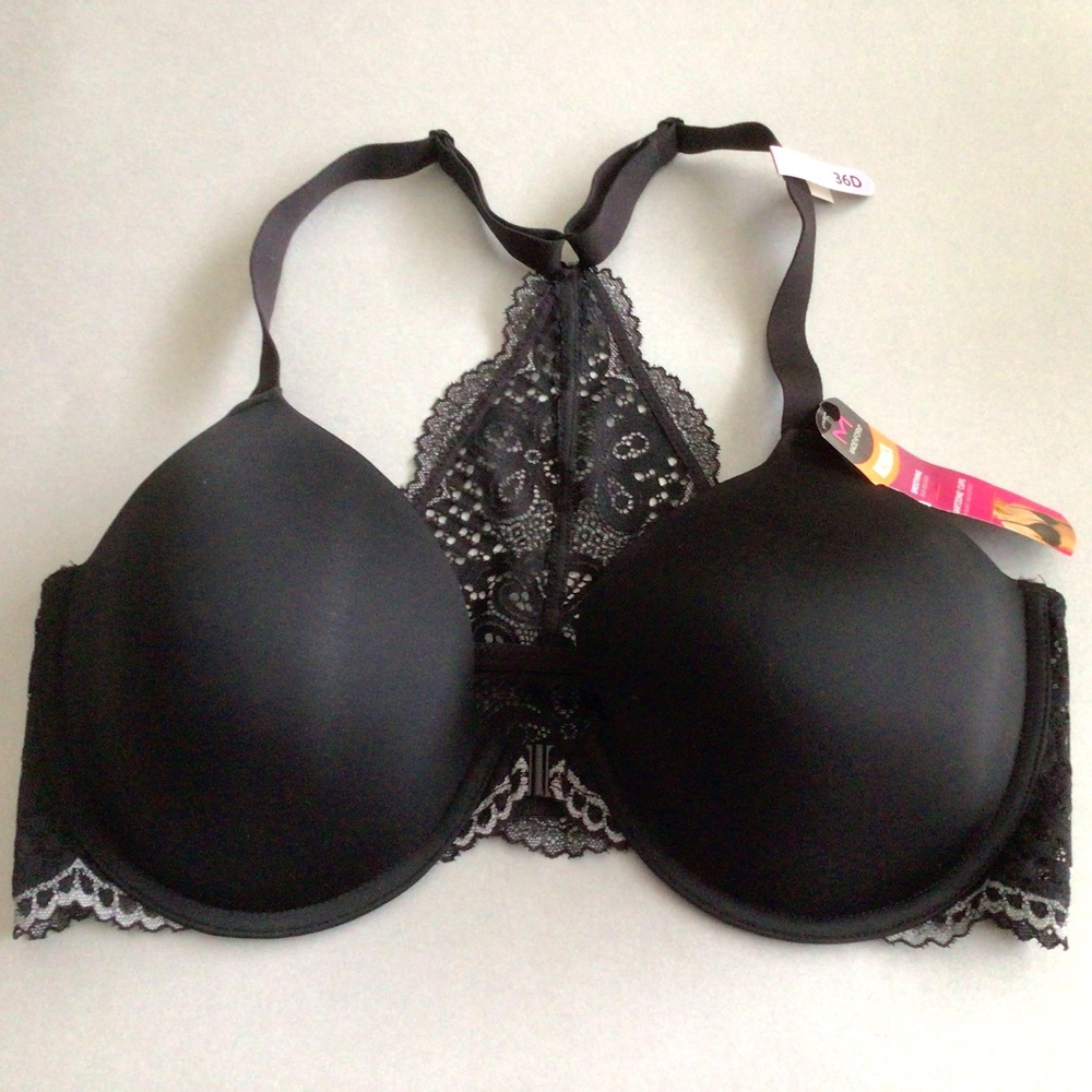 Maidenform Lace Racerback Bra Size 36D NWT